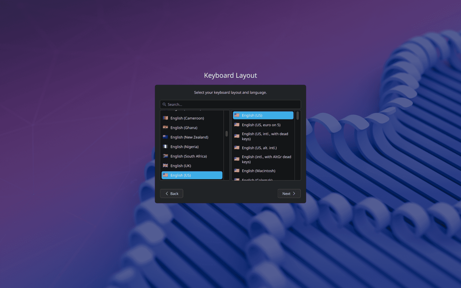 KDE Initial System Setup (KISS)