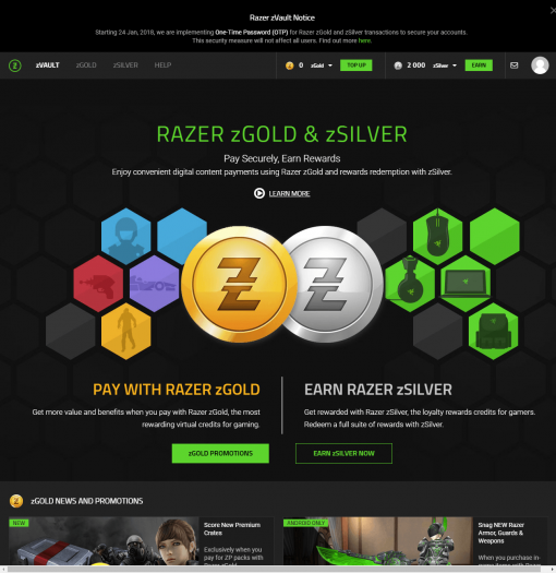 Razer zVault