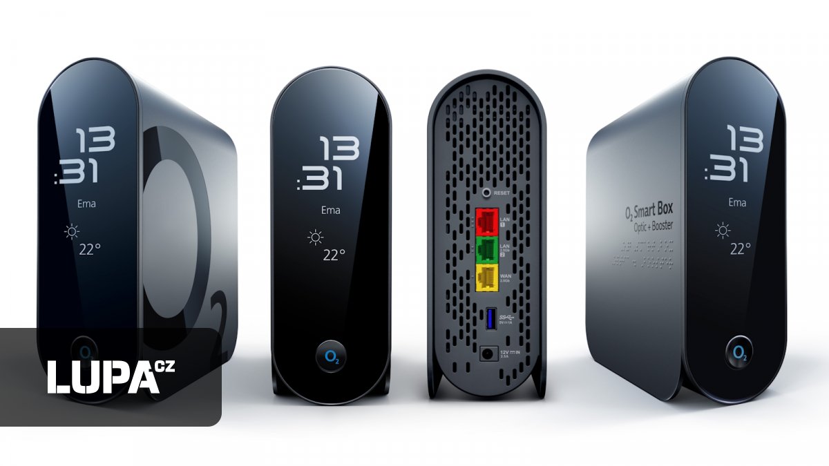 Operátor O2 uvedl nové routery Smart Box, které se umí propojovat do mesh sítě