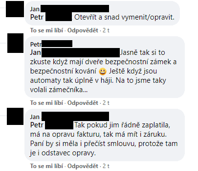 Zkušenosti podnikatelů s nájmy a opravami na sociálních sítích