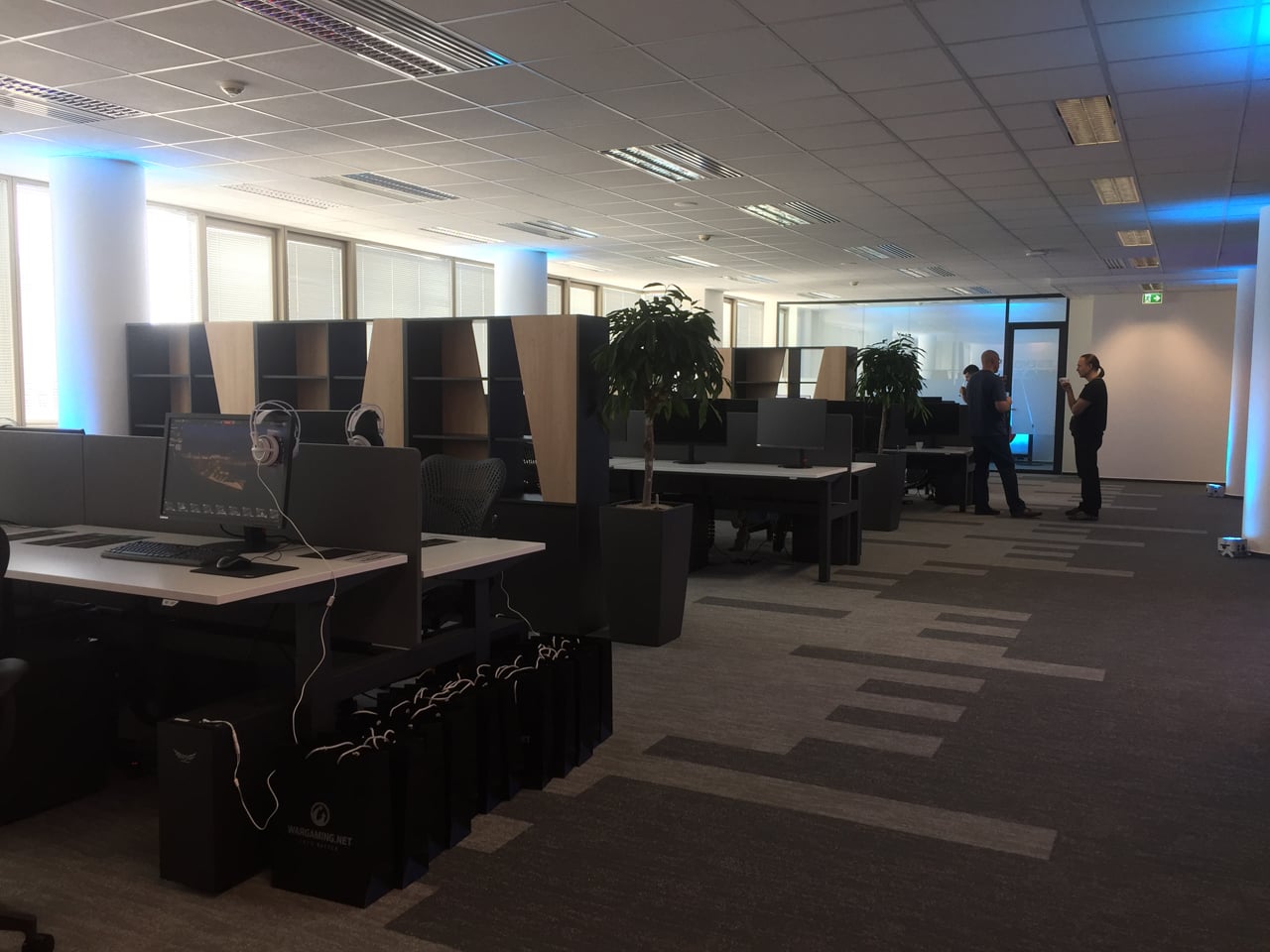 Kanceláře vývojového centra Wargaming v Praze