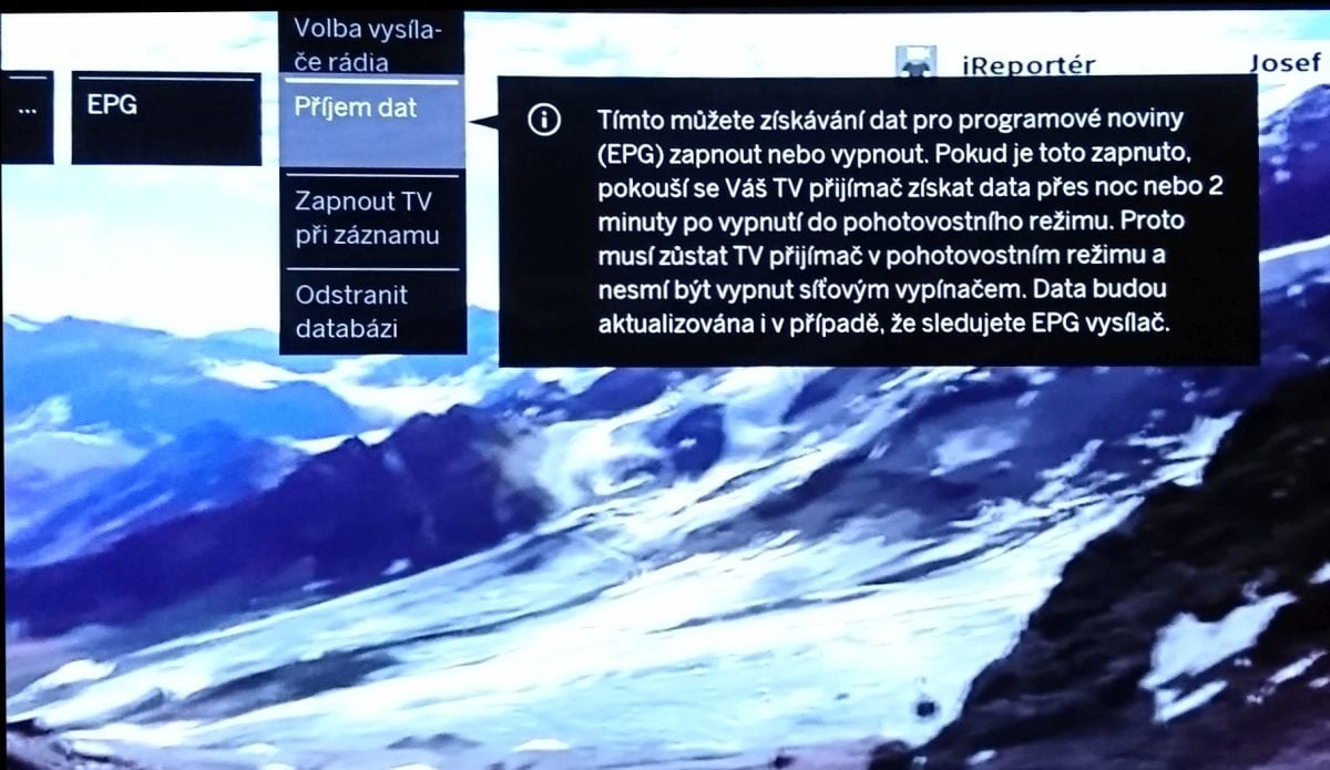 Loewe Bild 5 OLED - EPG