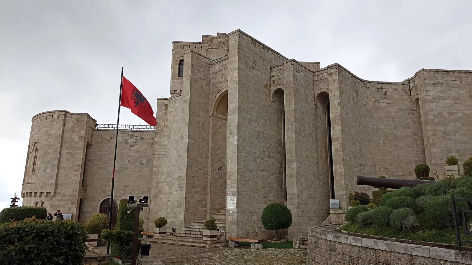 Skanderbegovo muzeum ve městě Kruja