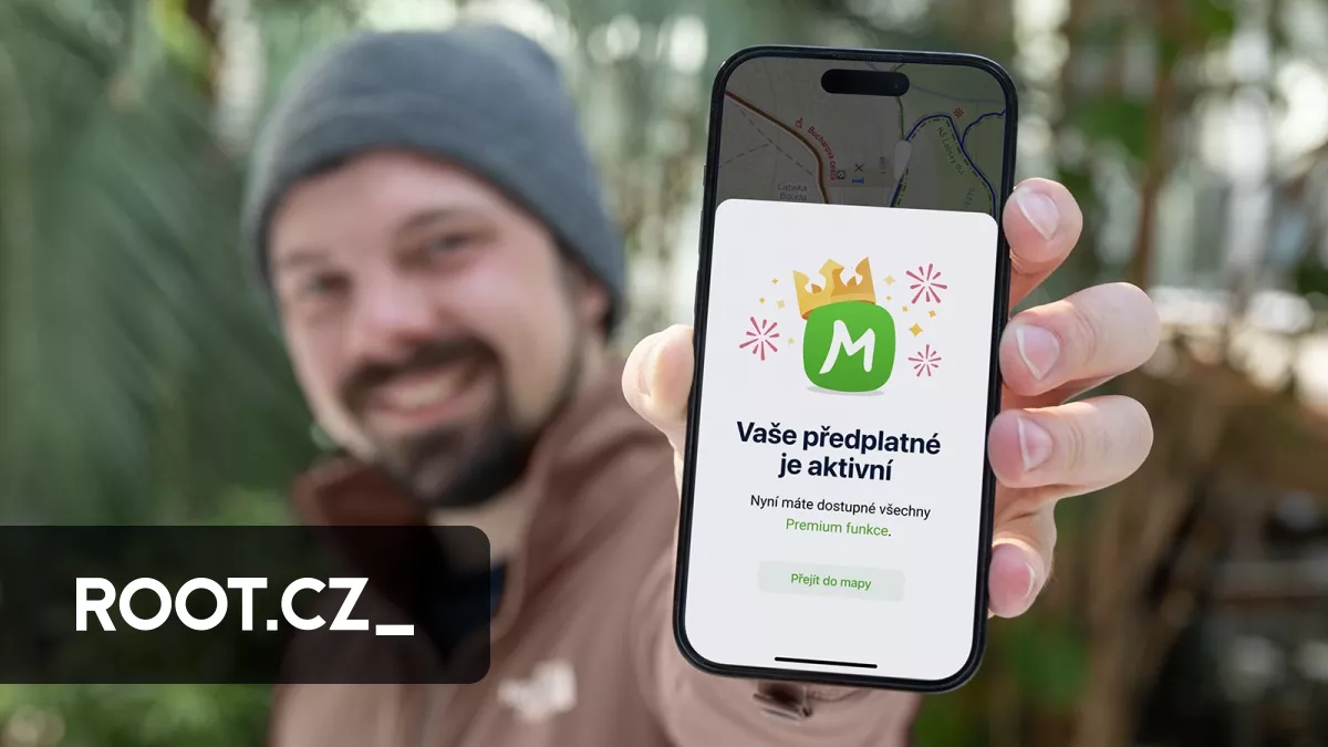 有料の Mapy.cz は年間 249 クラウンかかります