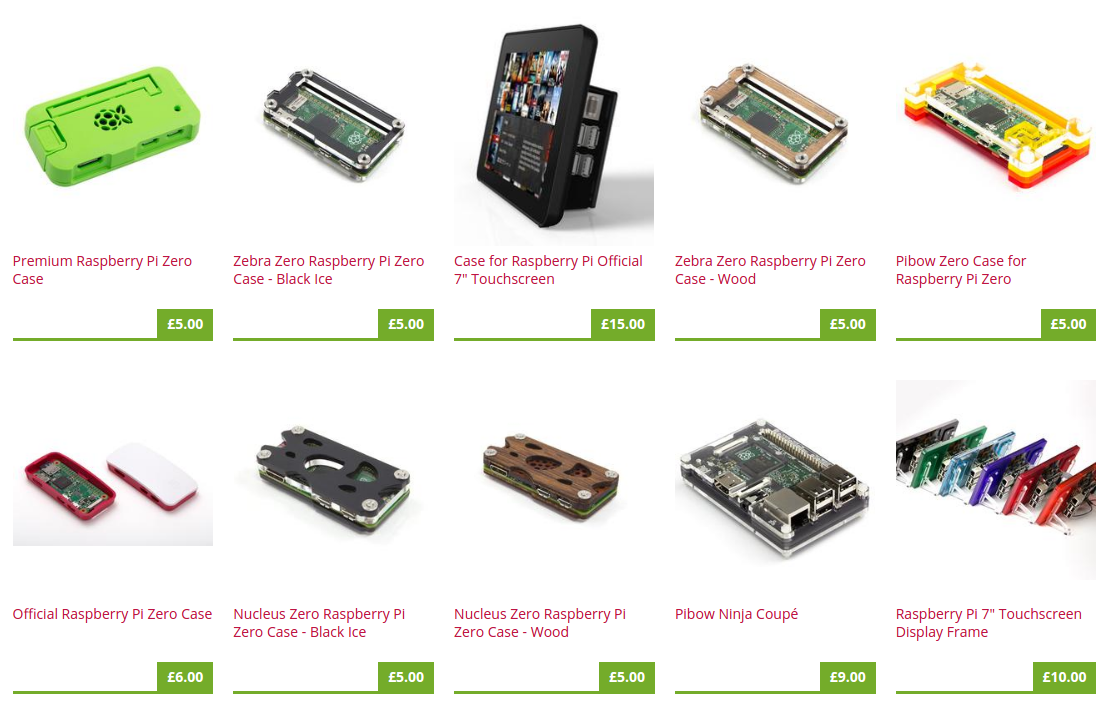 S Raspberry Pi je to vlastně i taková soutěž krásy. Zařízení je sice holé, ale prodávají se stovky krabiček a kdo se nespokojí ani s tím, může si nějakou navrhnout a vytisknout.