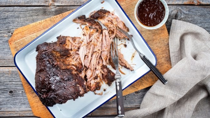 Trhané vepřové maso recept