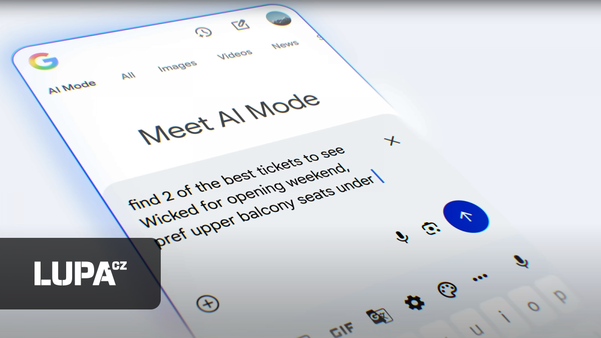 Google spouští v Česku AI Mode. Vyhledávání už nikdy nebude stejné