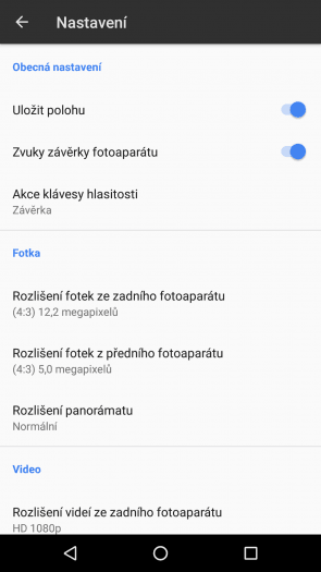 Google Fotoaparát již umožňuje vypnout zvuk závěrky