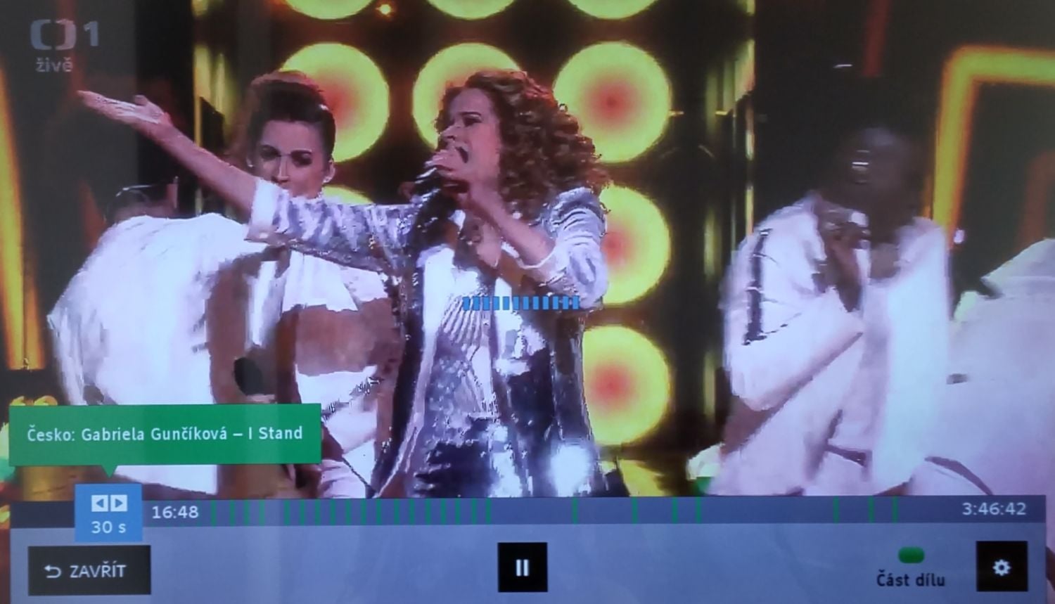 Eurovision Song Contest - HbbTV ČT - finále