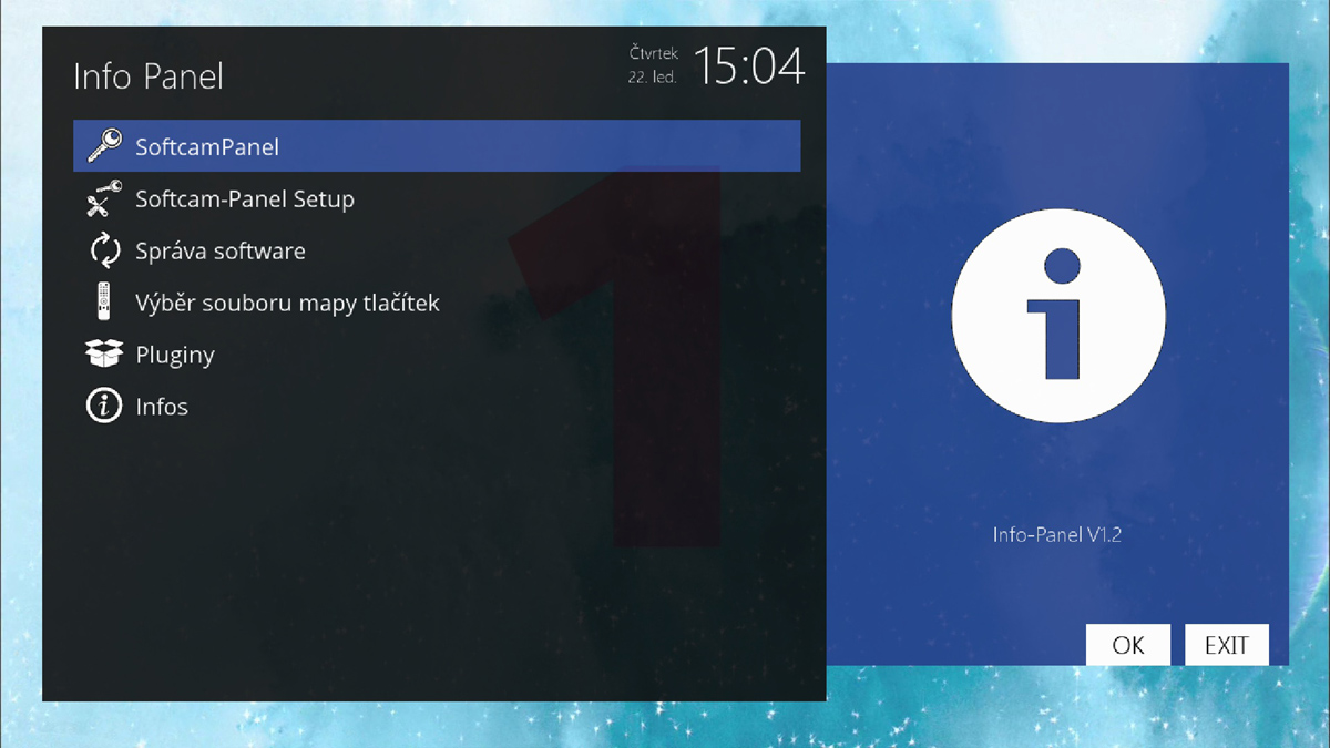 Fotogalerie přijímače Iqon force1