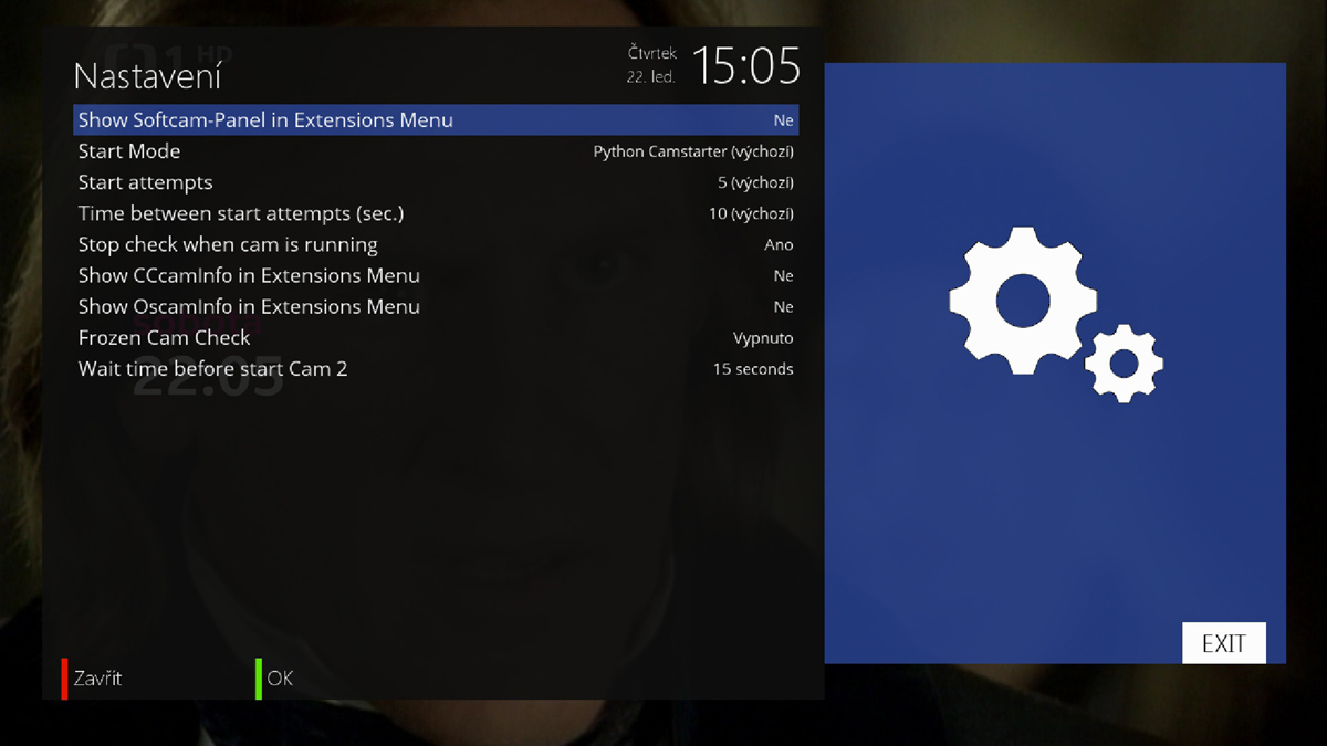 Fotogalerie přijímače Iqon force1