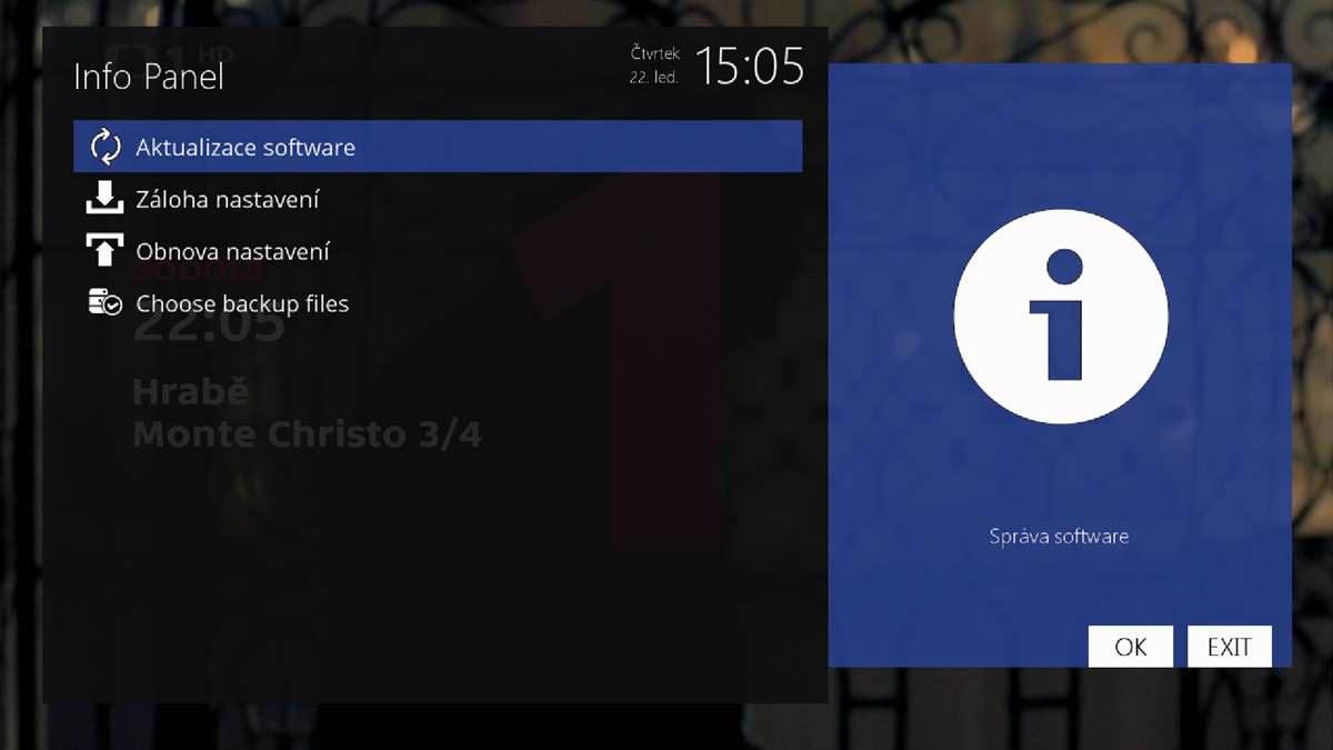 Fotogalerie přijímače Iqon force1