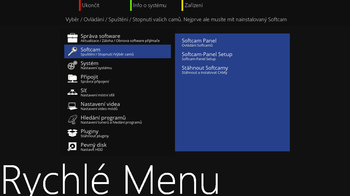 Fotogalerie přijímače Iqon force1