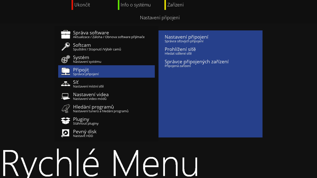 Fotogalerie přijímače Iqon force1