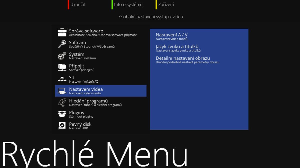 Fotogalerie přijímače Iqon force1