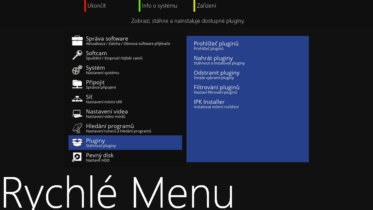 Fotogalerie přijímače Iqon force1