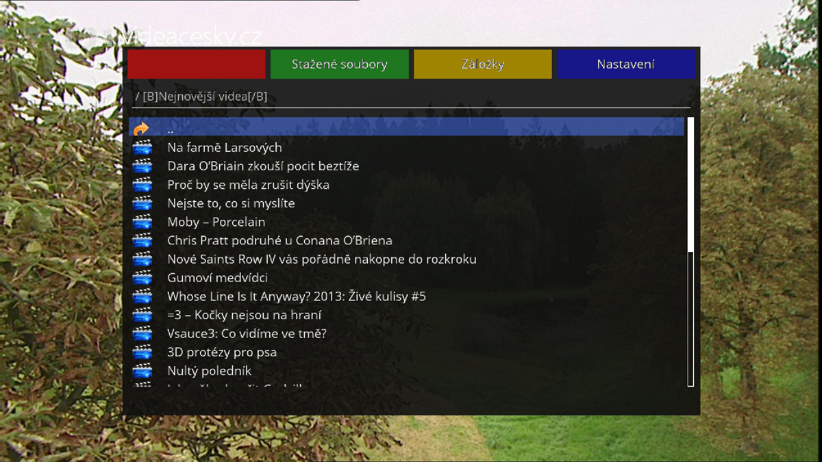 Fotogalerie přijímače Iqon force1