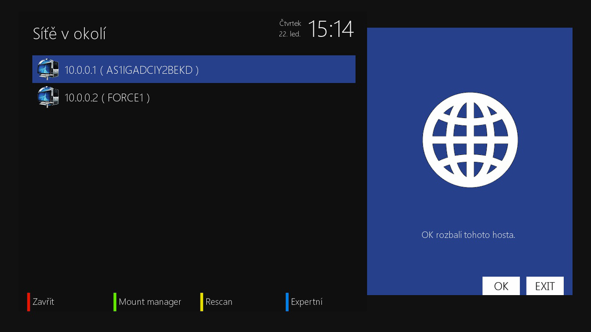 Fotogalerie přijímače Iqon force1