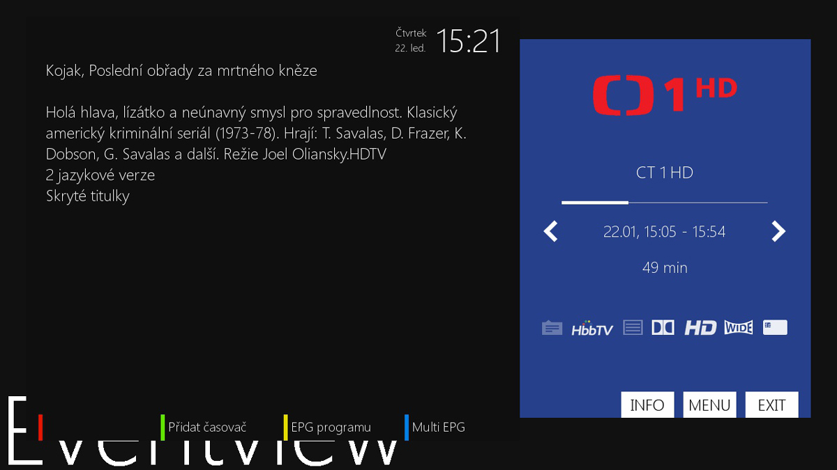 Fotogalerie přijímače Iqon force1
