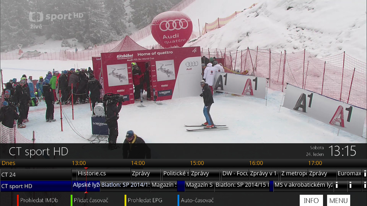 Fotogalerie přijímače Iqon force1