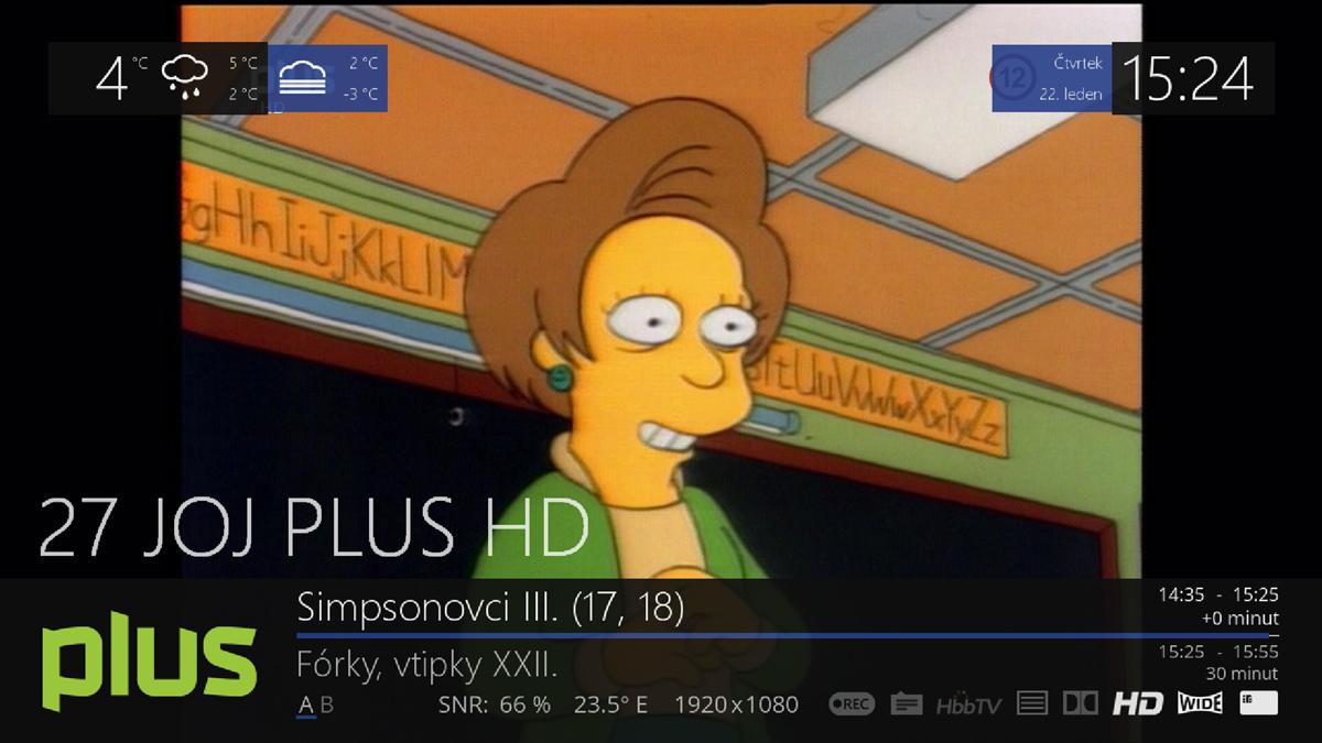 Fotogalerie přijímače Iqon force1