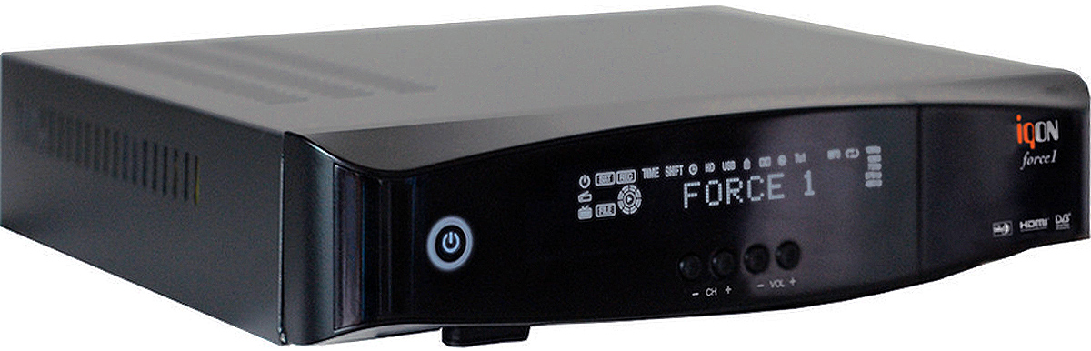 Fotogalerie přijímače Iqon force1