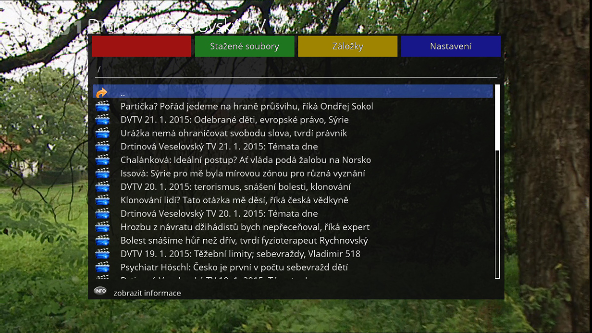 Fotogalerie přijímače Iqon force1