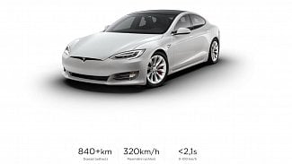 Náhledový obrázek - Elektrická revoluce Tesly? Model S s dojezdem 840 km i lidové auto za půl milionu