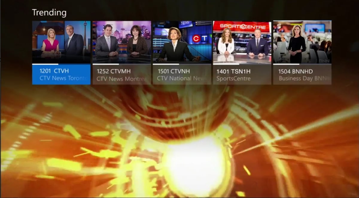 Fotogalerie Položky Trending, Restart a přehrávání služby Bell Fibe