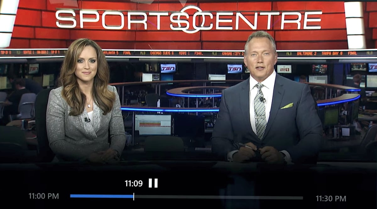 Položky Trending, Restart a přehrávání služby Bell Fibe