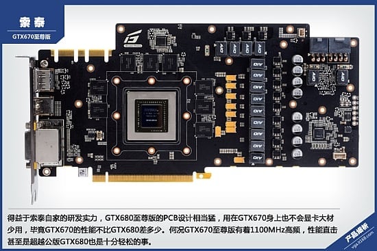 Zotac GTX670 Extreme Edition PCB