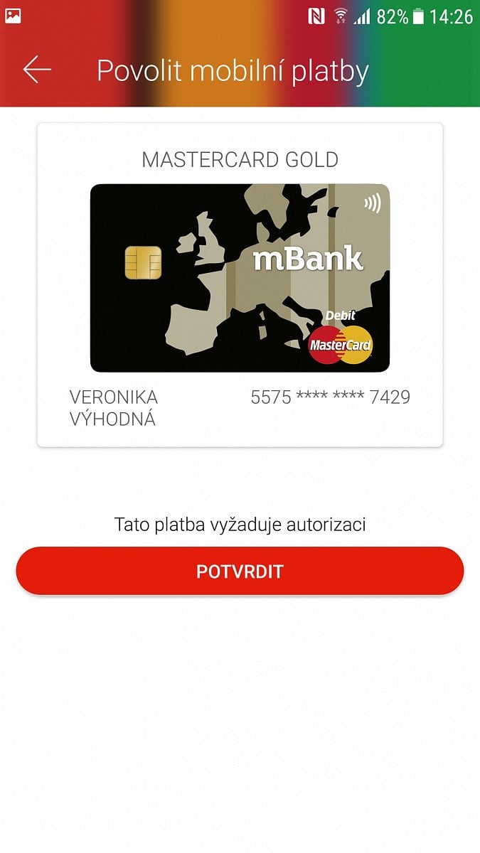 mBank a její platební karty v Android Pay. (14. 11. 2017)