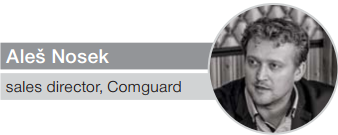 Aleš Nosek, sales director, Comguard