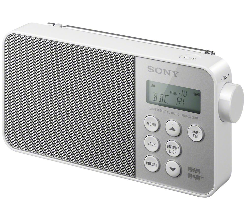 Sony XDR-S40DBPW.