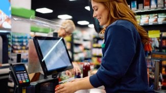 Obchod, potraviny, pokladna