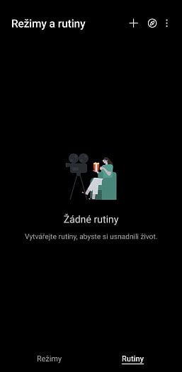 Nebo si vytvořit vlastní rutiny (zdroj: Cnews)