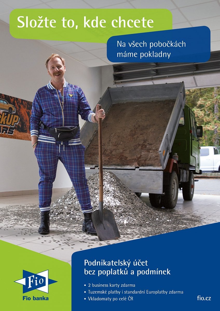 Fotogalerie: Fio banka reklamní kampaň - Měšec.cz