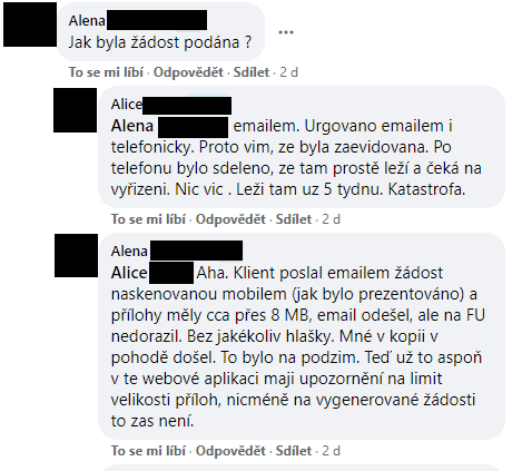 Kompenzační bonus je na sociálních sítích stále téma