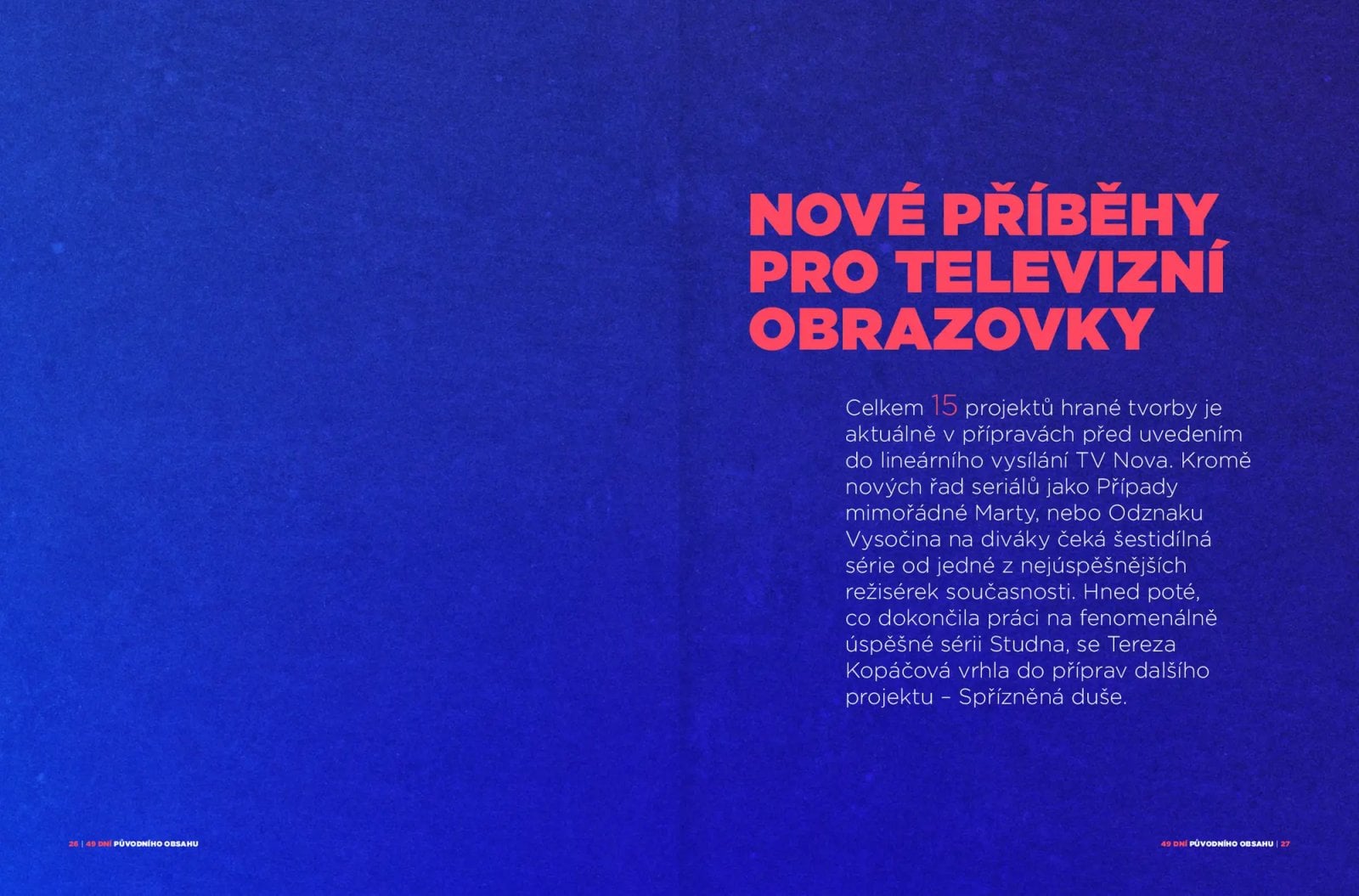 Nové formáty a pořady TV Nova a Oneplay (2025)