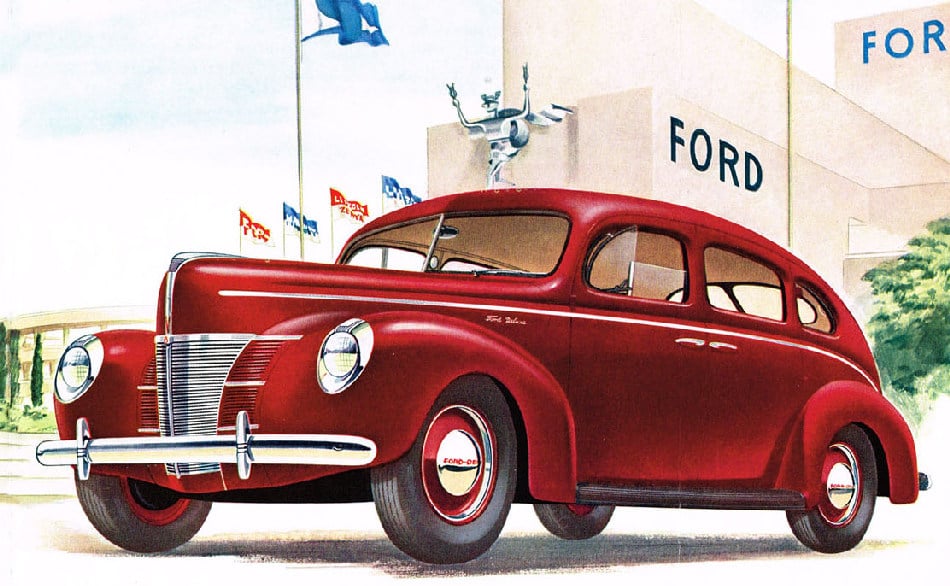 V roce 1940, kdy se prodávala tato generace Fordu V8, ještě Amerika neměla ponětí, že jí Japonsko zatáhne do války. Ale o rok později už začal export podobných vozidel Spojencům