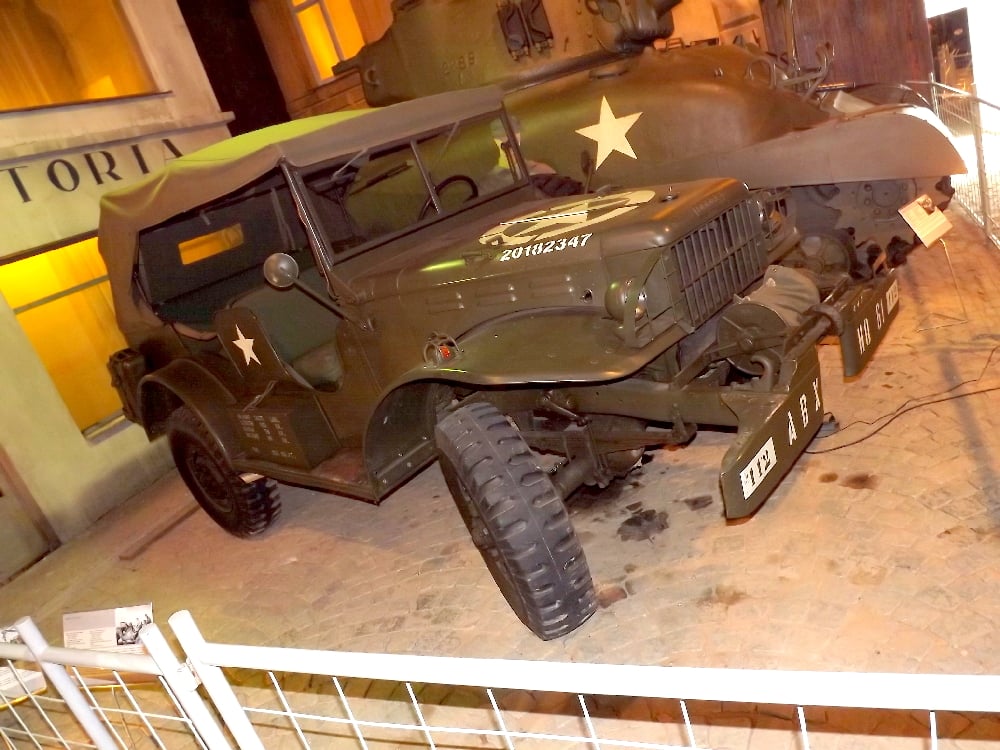 Různé varianty Dodge Weapon Carrier (WC) si můžeme prohlédnout v expozicích Vojenského historického ústavu v Lešanech
