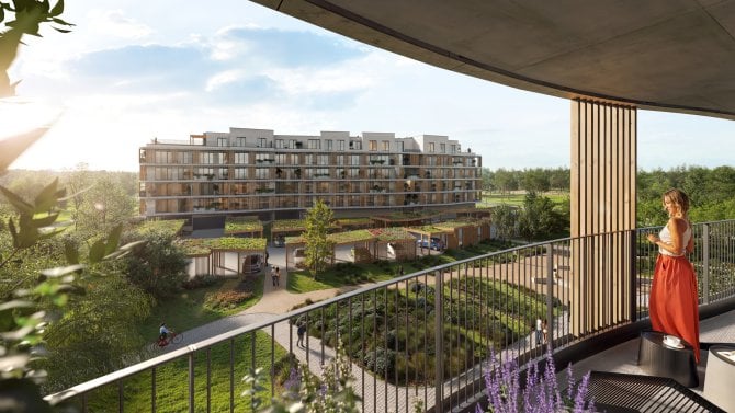 Skanska spouští poslední etapu nové čtvrti Albatros Kbely téměř za miliardu. Její identita je spojená s legendárním letounem Aero L-39