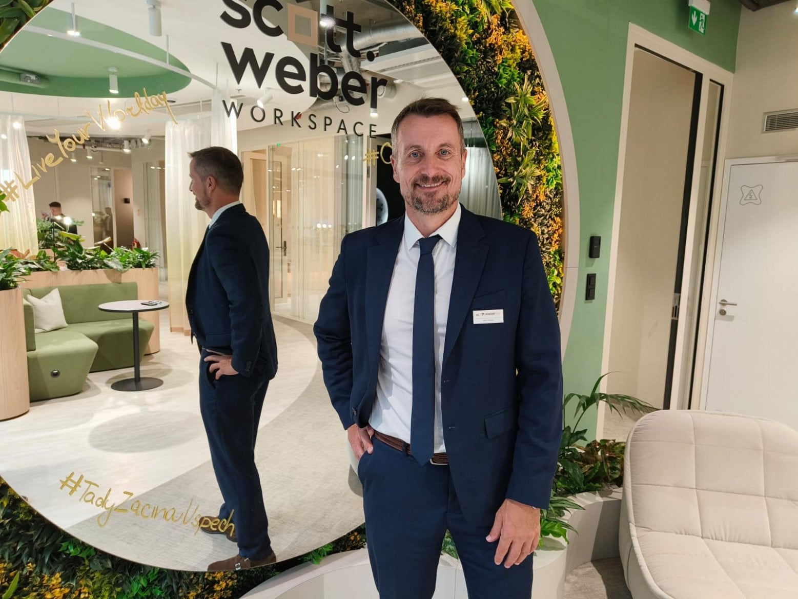 Šéf společnosti Scott.Weber Adam Zvada