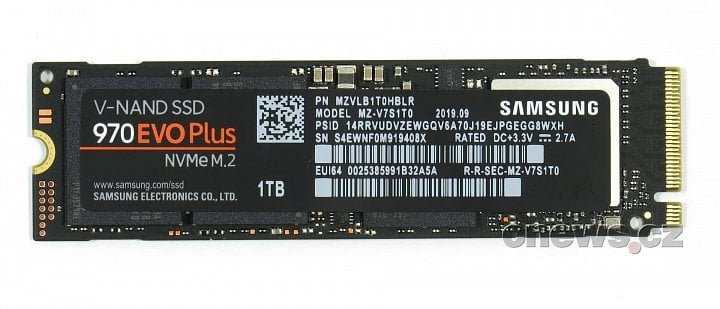 Samsung 970 EVO Plus 1TB front