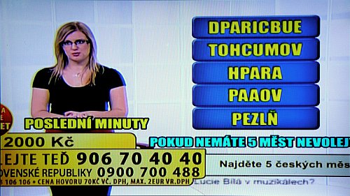Autor: Foto pro DigiZone.cz ?estm?r Pol?k Nejen, že nemůžete přečíst informace na obrazovce, ale ve vysílání není vidět ani logo samotné stanice.