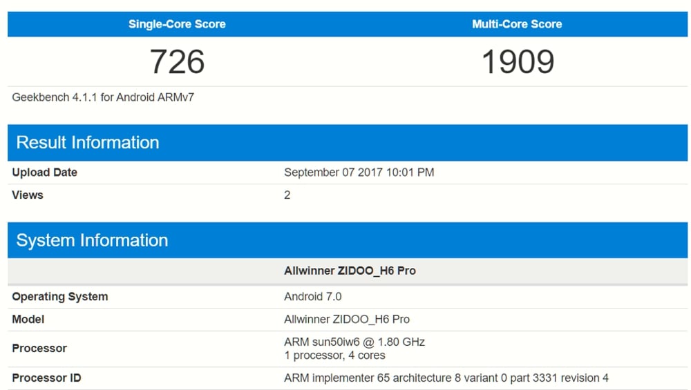 Zidoo H6 Pro - Další benchmarky, DRM Info, Root Check