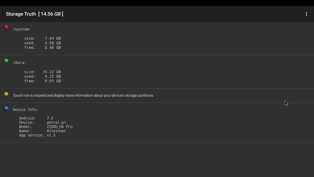 Zidoo H6 Pro - Další benchmarky, DRM Info, Root Check