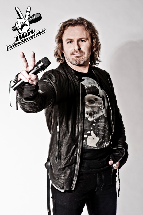 Kouči a moderátoři druhé řady pěvecké show Hlas Česko Slovenska