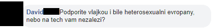 Komentářová smršť ohledně podpory Prague Pride