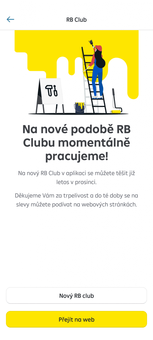 Nová aplikace mobilního bankovnictví Raiffeisenbank. (14. 9. 2022)
